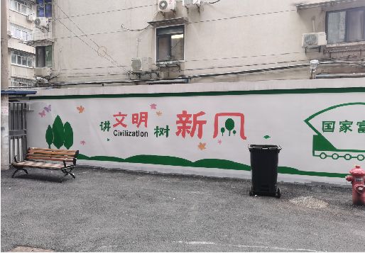 巴马社区墙绘